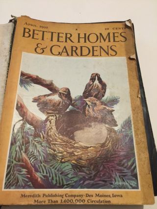 Vintage Better Homes and Gardens Rare Binder 22 Issues 1931 - 1933 Advertising 3