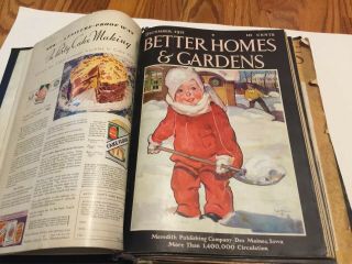 Vintage Better Homes and Gardens Rare Binder 22 Issues 1931 - 1933 Advertising 5