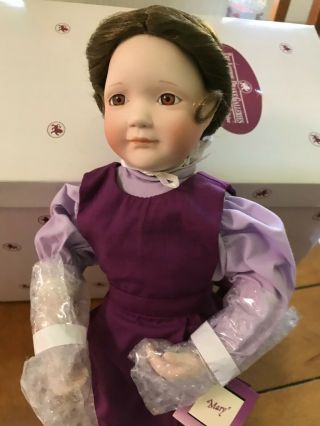 Porcelain Collector Doll Vintage Mary Danbury Ashton Drake Amish MARY rare 2