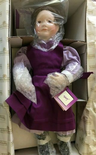 Porcelain Collector Doll Vintage Mary Danbury Ashton Drake Amish MARY rare 3