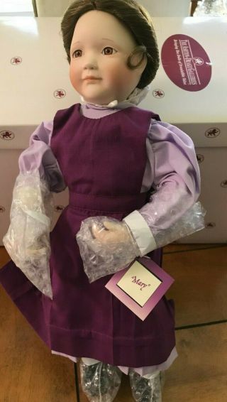 Porcelain Collector Doll Vintage Mary Danbury Ashton Drake Amish MARY rare 4