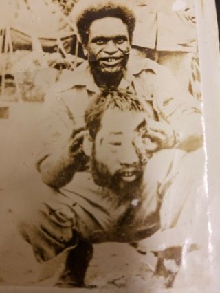 Rare Authentic Vintage “shrunken Head” Photograph