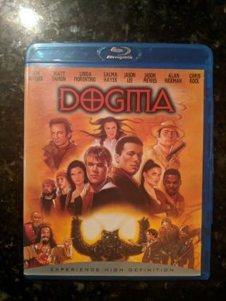 Dogma (blu - Ray,  2008) Kevin Smith Rare Oop