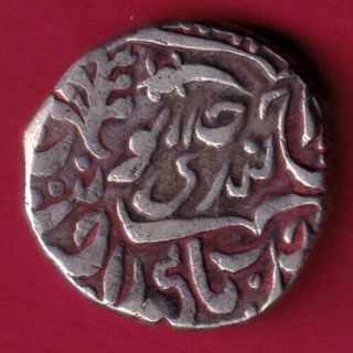 Jodhpur State - One Rupee - Rare Silver Coin Br18