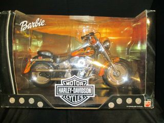 Mattel Barbie Harley Davidson 2000 Motorcycles Rare Flame Design