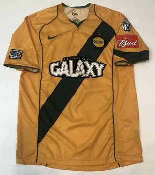 Nike Rare Los Angeles Galaxy 2005 Landon Donovan Player Issue Jersey Mens Small 2