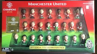 Soccerstarz Manchester United Man U 2013 Team Multi Pack (like Microstars) Rare