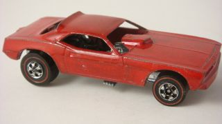 1973 Hot Wheels Redline Mongoose 6969 - Red - Rare
