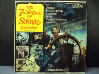 The 7th Voyage Of Sinbad - Bernard Herrmann - Rare Colpix Soundtrack Lp - 1958