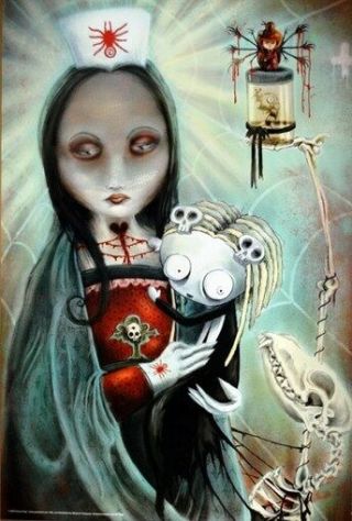 Lenore Poster Mother And Child Rare Hot 24x36