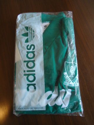 Liverpool 1991 Adidas Candy Away Shirt & Bagged Unworn 40 - 42 " Rare
