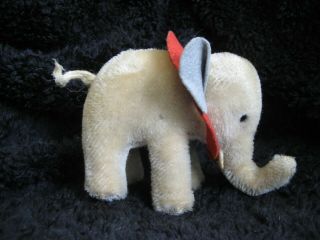 Rare 1950/78 German Steiff Elephant 4