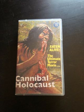 Cannibal Holocaust Rare Horror Vhs Convention Gore Sleaze Cult Sov Big Box