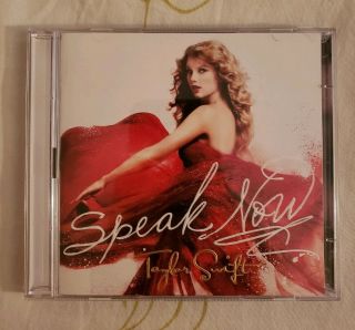 Taylor Swift Speak Now Target Deluxe Edition Cd With Bonus Disc & Songs - Rare