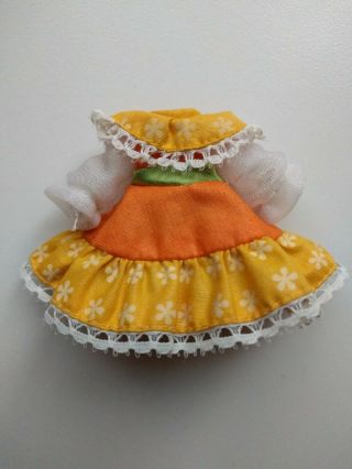 Vintage Rare Strawberry Shortcake Doll Clothing Orange Blossom Berrykin Dress