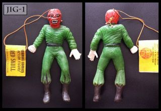 Ben Cooper Monster Jigglers Set 1970s Rare Grouping