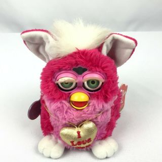 Magenta And Pink I Love You Furby 1999 Rare Valentine’s Day Edition W Tags