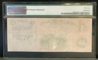 1859 $1 State Bank Of Michigan Detroit PMG 64 Uncirculated RARE PIECE OF HISTORY 2