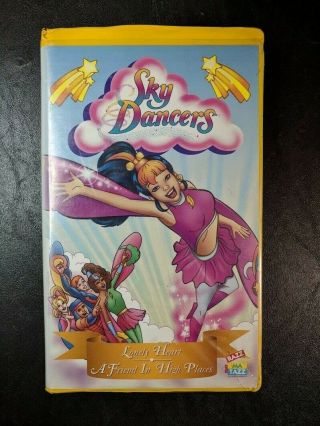 Sky Dancers Lonely Heart - A Friend In High Places Vhs Video Tape 1996 - Rare