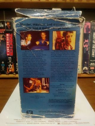 Dead Kids VHS 1981 Louise Fletcher Extremely Rare Lettuce Video out of print 2