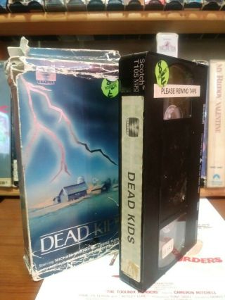 Dead Kids VHS 1981 Louise Fletcher Extremely Rare Lettuce Video out of print 3