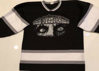 Rare Alice Cooper Xl Concert Hockey Jersey Limited Edition Thenightmare