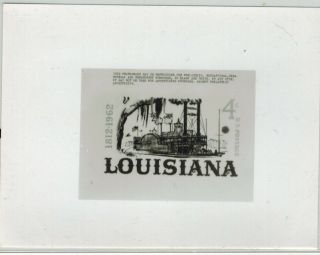 Rare Uspod Publicity Photo Essay 1197 Louisiana Statehood 50th Anniv.  1962