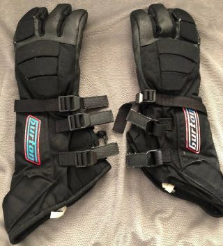 Vintage Burton Snowboard Gloves Lobster Claw Boardercross Padded Rare Mittens