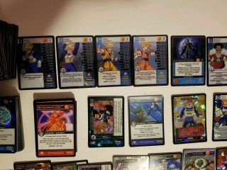 700,  Panini Dragon Ball Z cards (dbz).  Tons of rares,  holos,  and a couple URs. 4