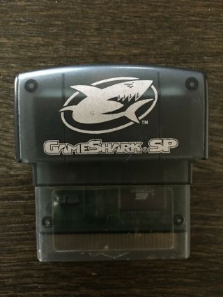 Gameshark Sp For Game Boy Advance Gba / Sp,  Black Rare,  &,  2003