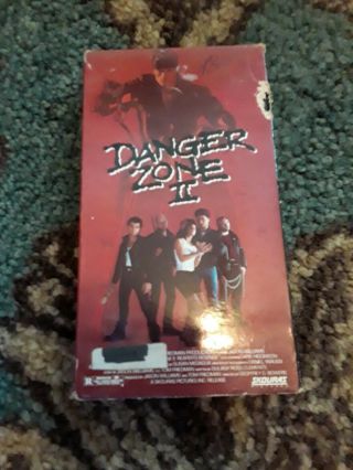Danger Zone 2 (vhs,  1989) Rare Htf