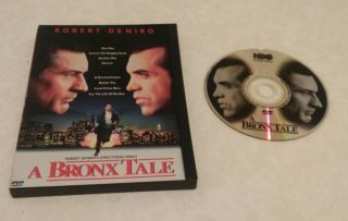 A Bronx Tale (dvd,  1998) Rare Oop Robert De Niro Chazz Palminteri Region 1 Usa