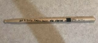 The Eagles Scott F Crago Signed Stage Drumstick 2010 Rare Well