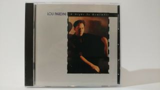 Lou Pardini : A Night To Remember (1997) - Cd (extremely Rare,  Oop) - Jvc - 2026 - 2