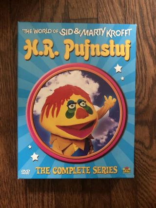 H.  R.  Pufnstuf - The Complete Series (3 - Dvd Set) Sid & Marty Krofft Rare And Oop