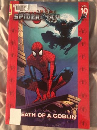 Marvel Comics Ultimate Spider - Man Death Of A Goblin Volume 19 Rare
