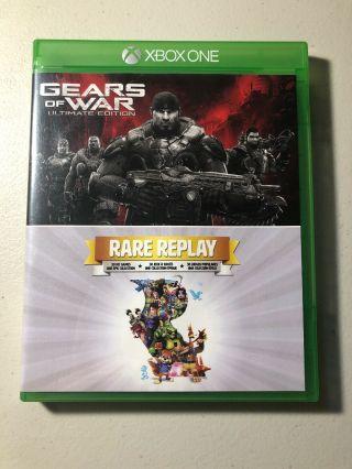 Gears Of War Ultimate Edition & Rare Replay (microsoft Xbox One,  2 Discs)