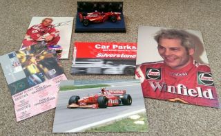 Jacques Villeneuve.  Williams.  Minichamps.  Paparazzi Edition.  Rare,  1998 Photos.