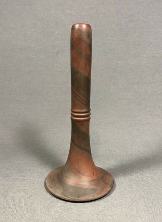 Rare Niloak Mission Swirl Pottery Turned Bud Flower Vase