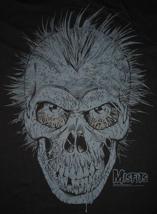 Vintage T - Shirt The Misfits 2000 Tee - Size Xl - Danzig Rare Skull