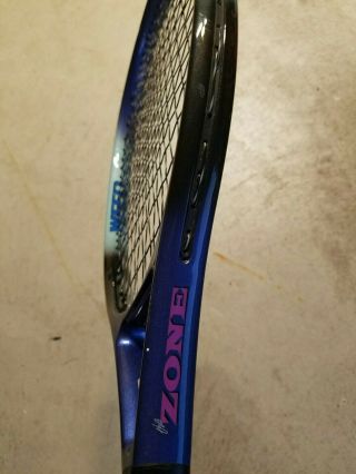 Weed Tennis racquet The Zone SL 4: 4 1/2 grip rare 2