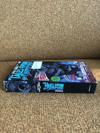 Tales From The Darkside Vol.  6 (1985) HORROR VHS Thriller Video Rare Romero 3