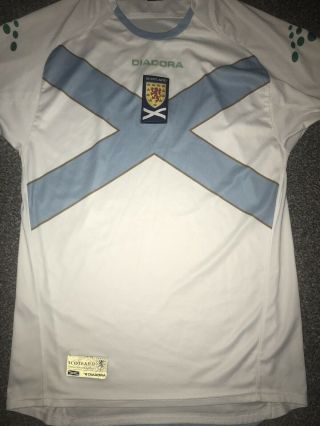 Scotland Away Shirt 2007/08 Medium Rare