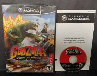 Godzilla: Destroy All Monsters Melee - Nintendo Gamecube Ngc Rare Game
