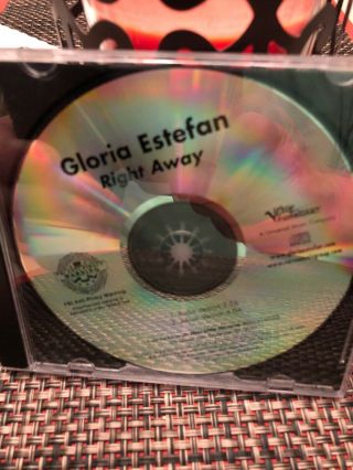 Gloria Estefan Right Away Radio Dj Promo Cd Single Rare