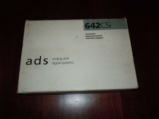 A/d/s Ads 642csi Interface/crossover Old School Rare