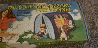 Rare Vintage 1981 DUKES OF HAZZARD Fun Tunnel Tent 4