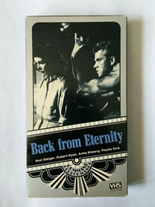 Back From Eternity Vhs Rare Horror Survival Cannibals Vci Command Performance
