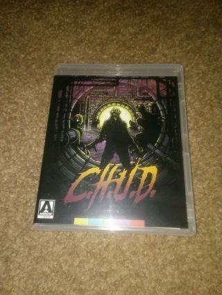 Chud Blu - Ray Rare Oop Horror Arrow Video C.  H.  U.  D.  80s Horror 2 Disc Limited Ed
