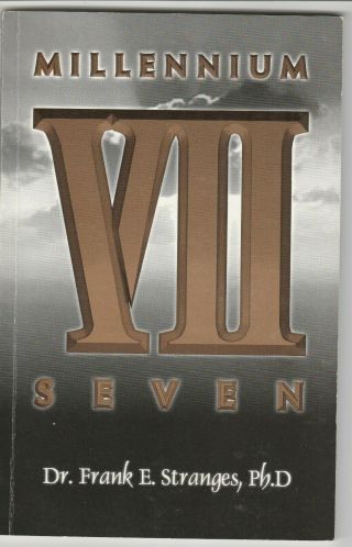 Rare Millennium Seven Frank E Stranges 1998 Paperback Ufos Aliens Valiant Thor